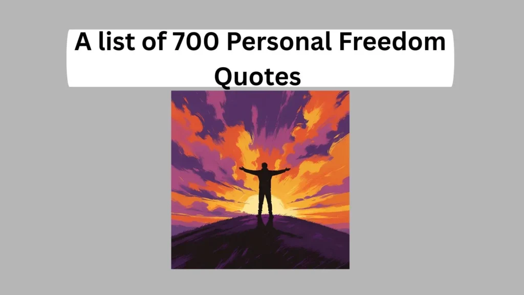 Personal Freedom Quotes