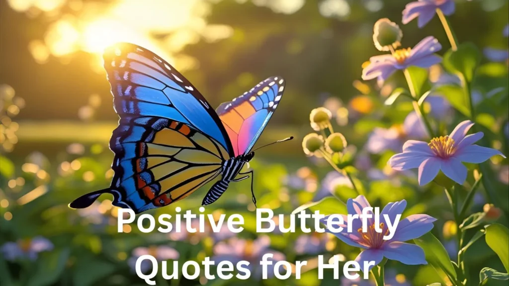 Positive Butterfly Quotes for Her