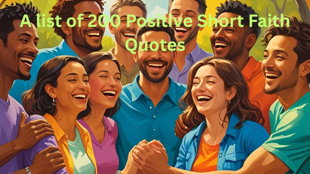 Positive Short Faith Quotes
