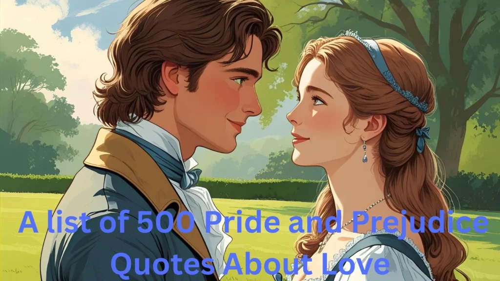 Pride and Prejudice Quotes About Love