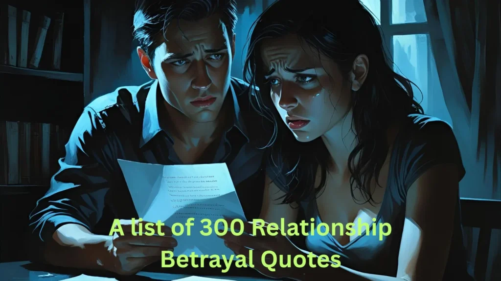 Relationship Betrayal Quotes