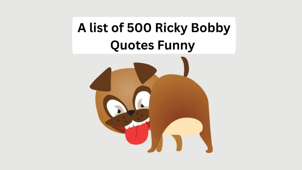Ricky Bobby Quotes Funny