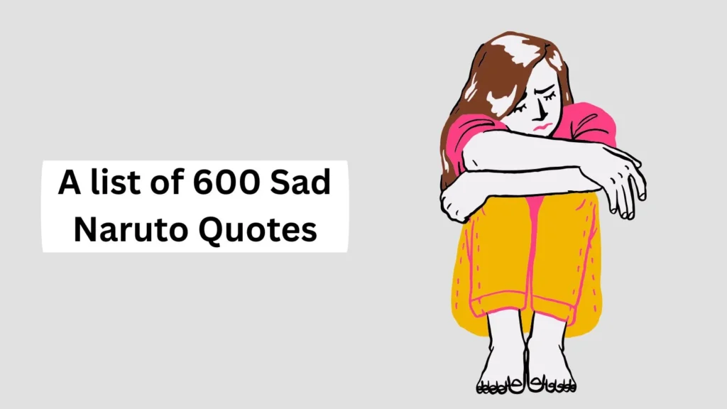 Sad Naruto Quotes