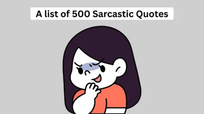 Sarcastic Quotes