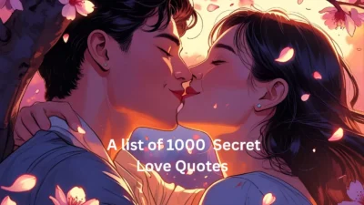 Secret Love Quotes