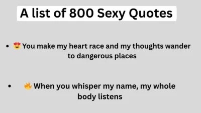 Sexy Quotes