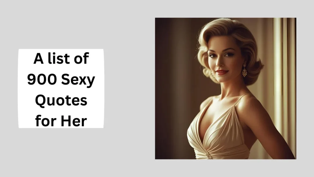 Sexy Quotes for Her