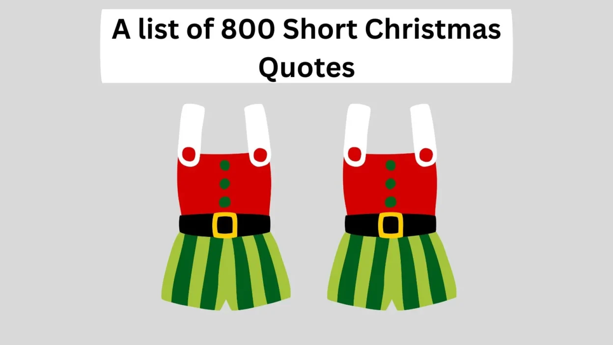 Short Christmas Quotes