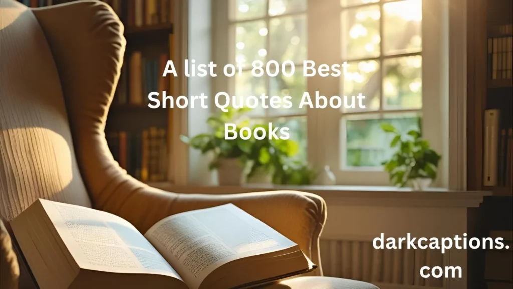 Short Quotes About Books