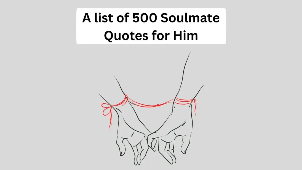 Soulmate Quotes for Him