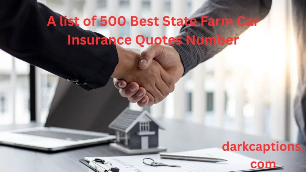 State Farm Car Insurance Quotes Number