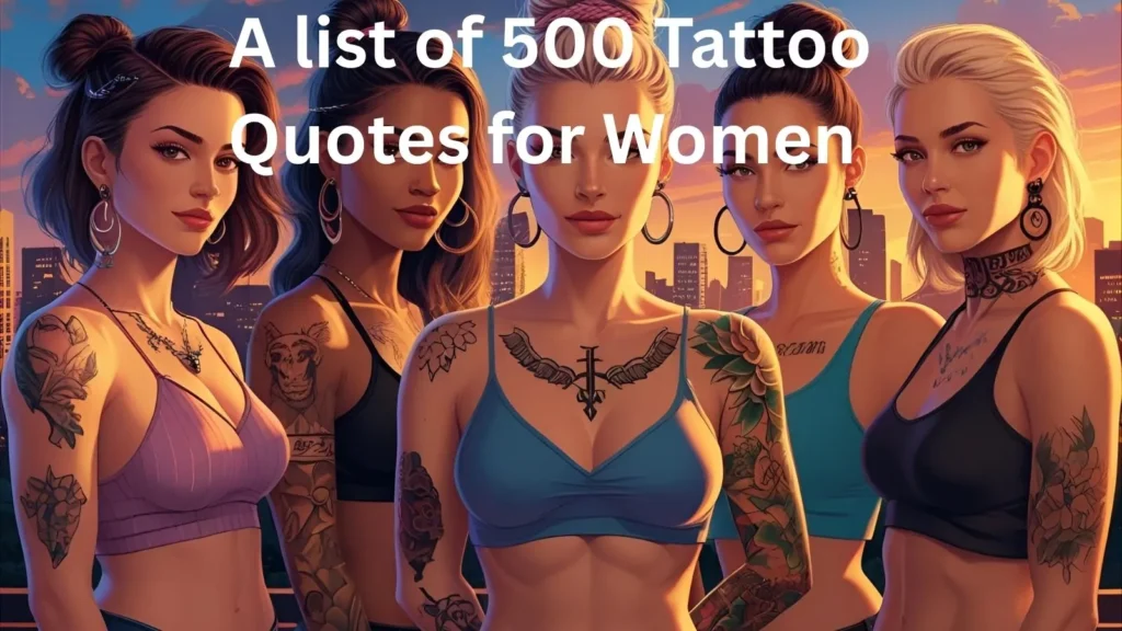 Tattoo Quotes for Women