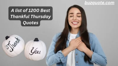 Thankful Thursday Quotes