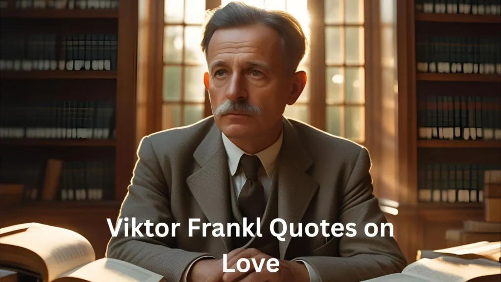 Viktor Frankl Quotes on Love