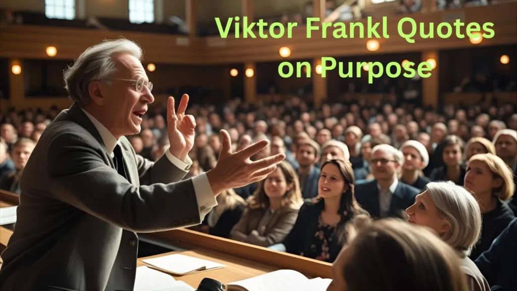 Viktor Frankl Quotes on Purpose