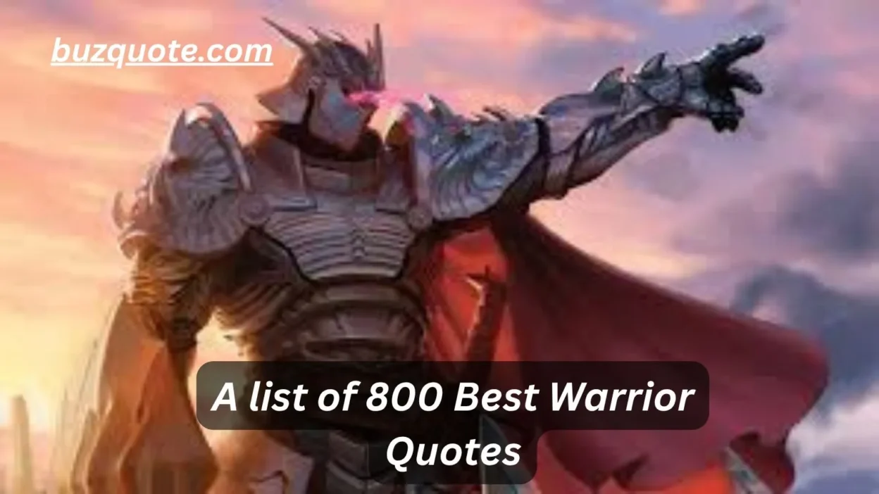 Warrior Quotes