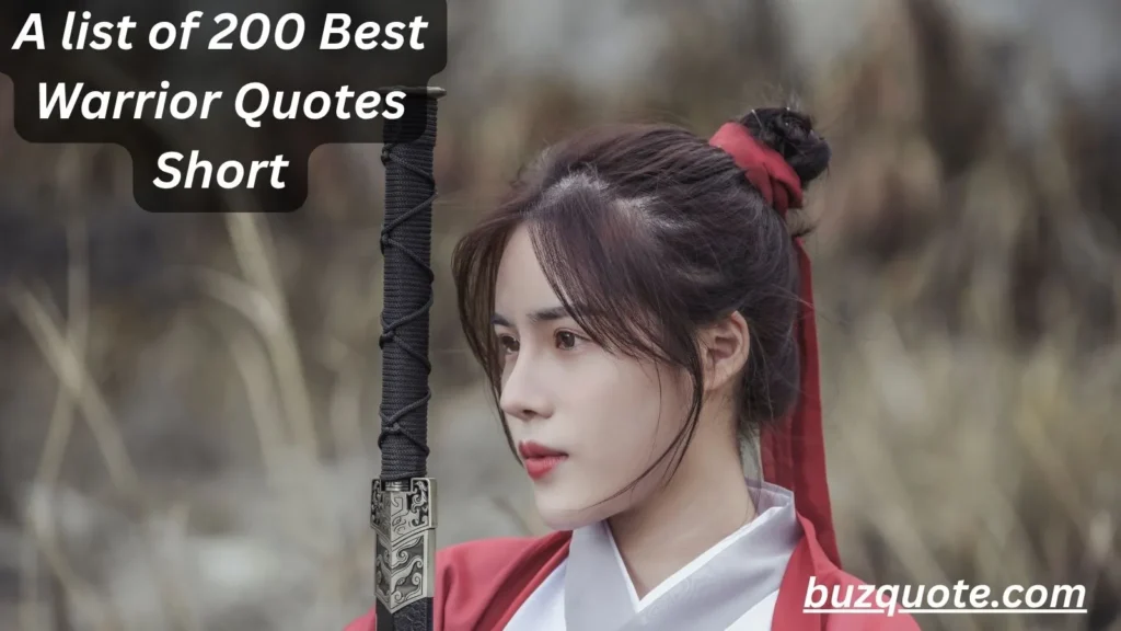 Warrior Quotes Short