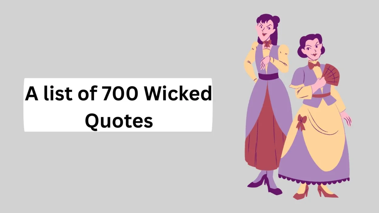 Wicked Quotes
