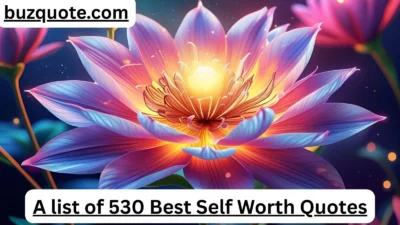 Self Worth Quotes