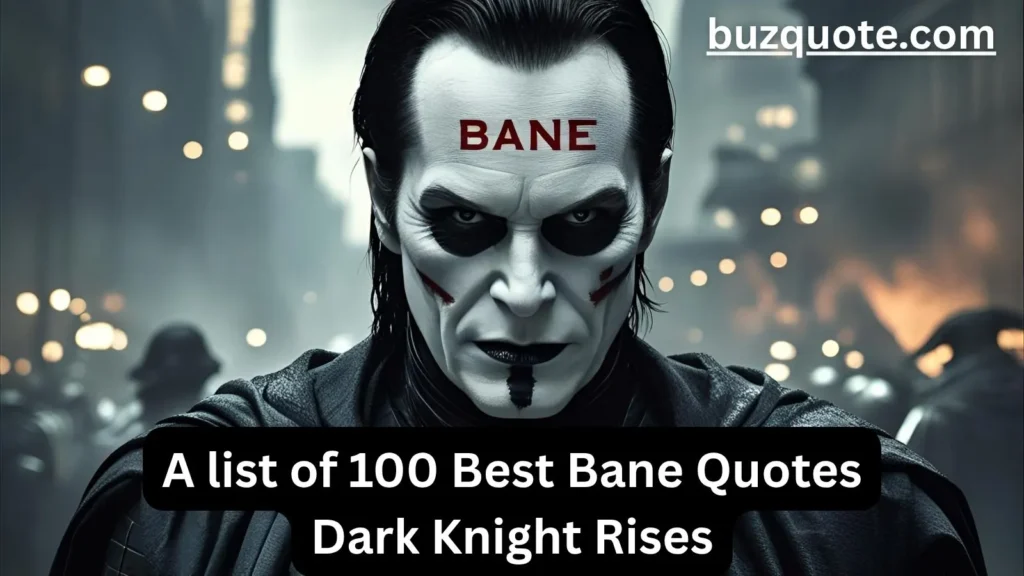  Bane Quotes Dark Knight Rises