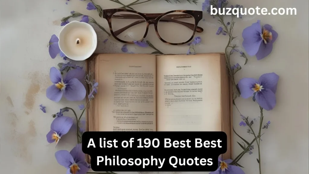 Best Philosophy Quotes