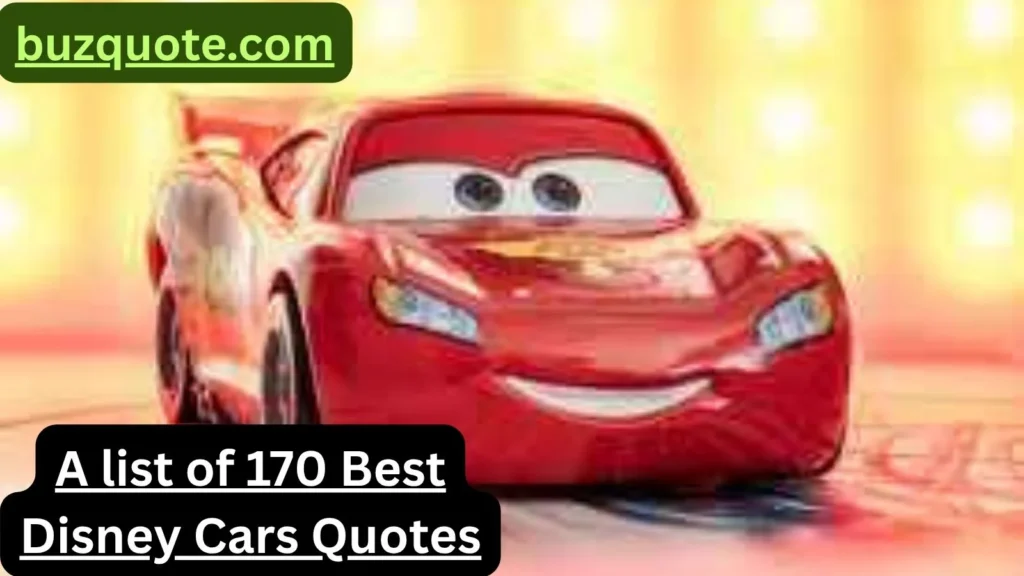  Disney Cars Quotes