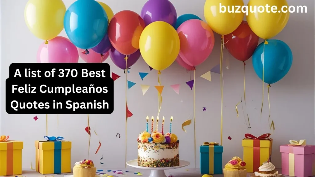Feliz Cumpleaños Quotes in Spanish
