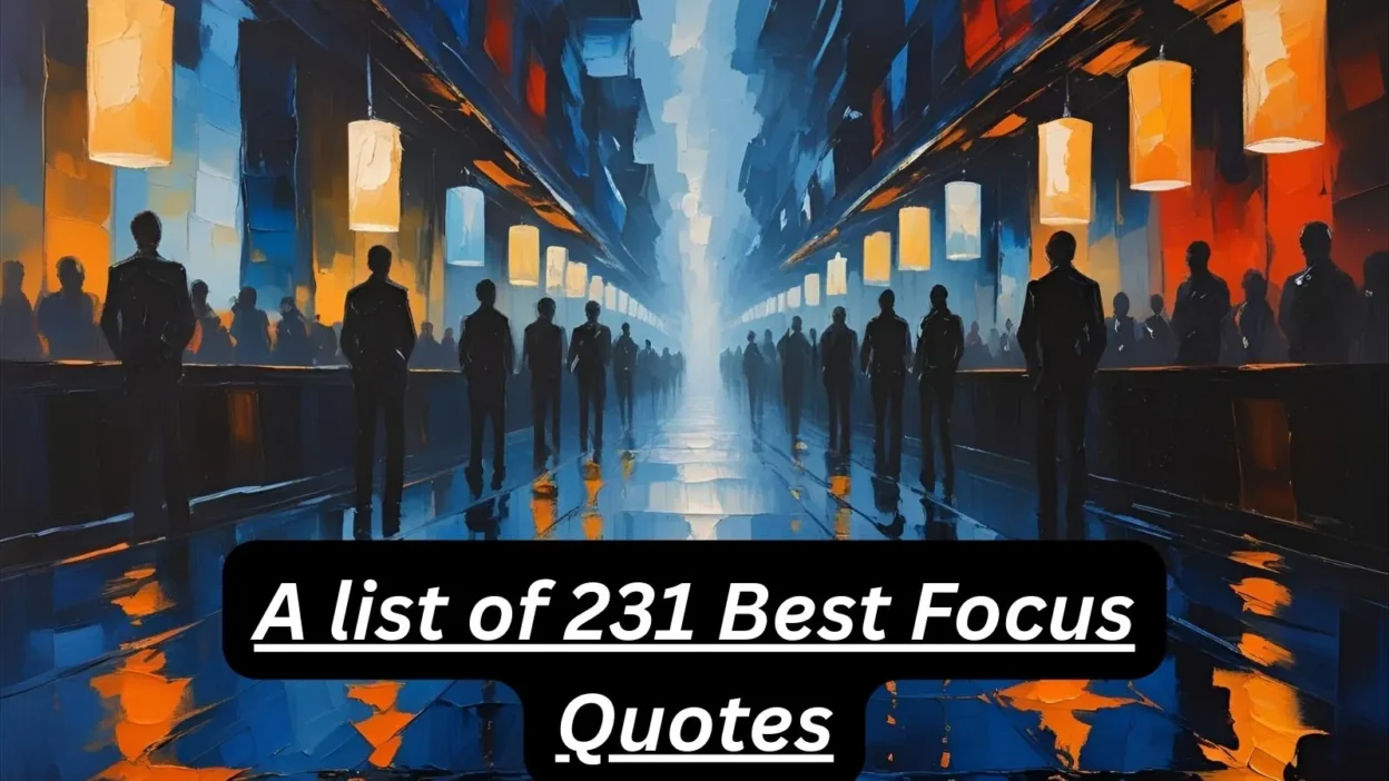 Focus Quotes