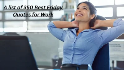 Friday Quotes for Work