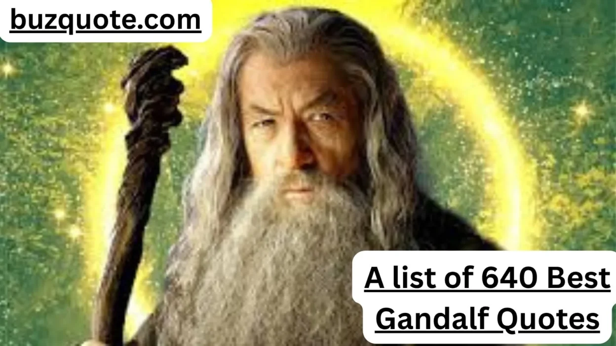 Gandalf Quotes
