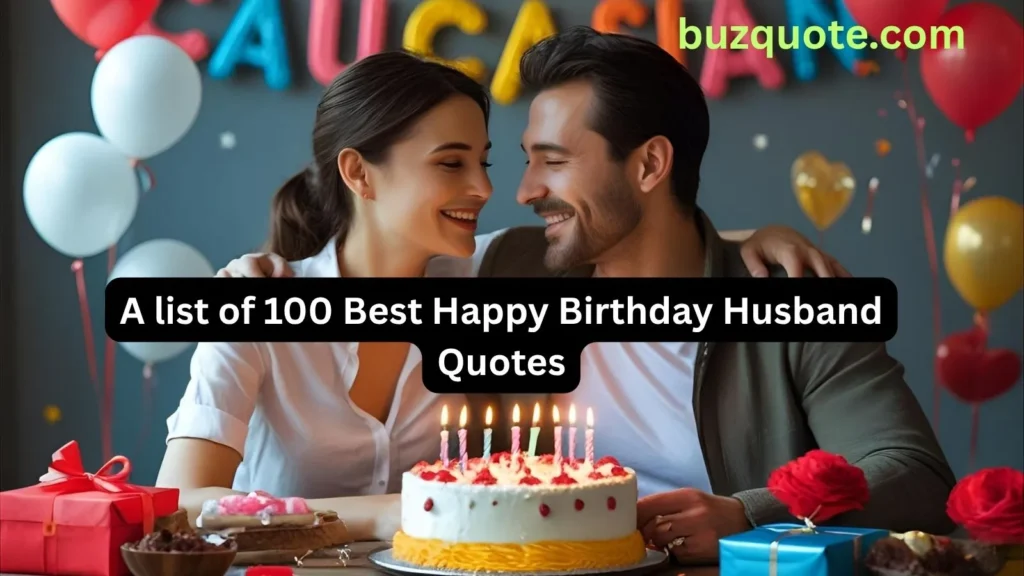 Happy Birthday Husband Quotes