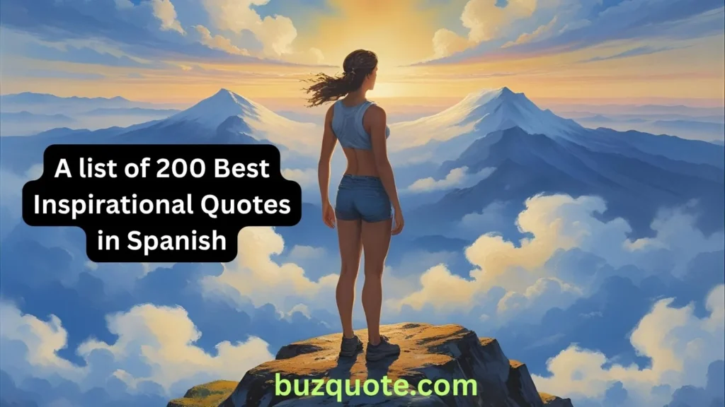 Inspirational Quotes in Spanish