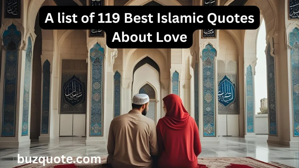 Islamic Quotes About Love