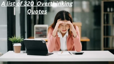 Overthinking Quotes