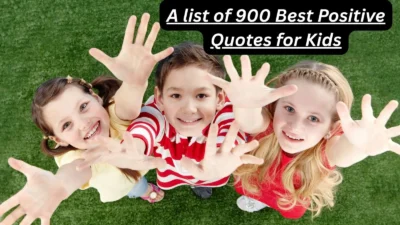 Positive Quotes for Kids