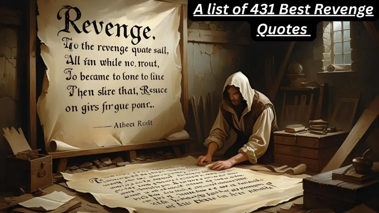 Revenge Quotes