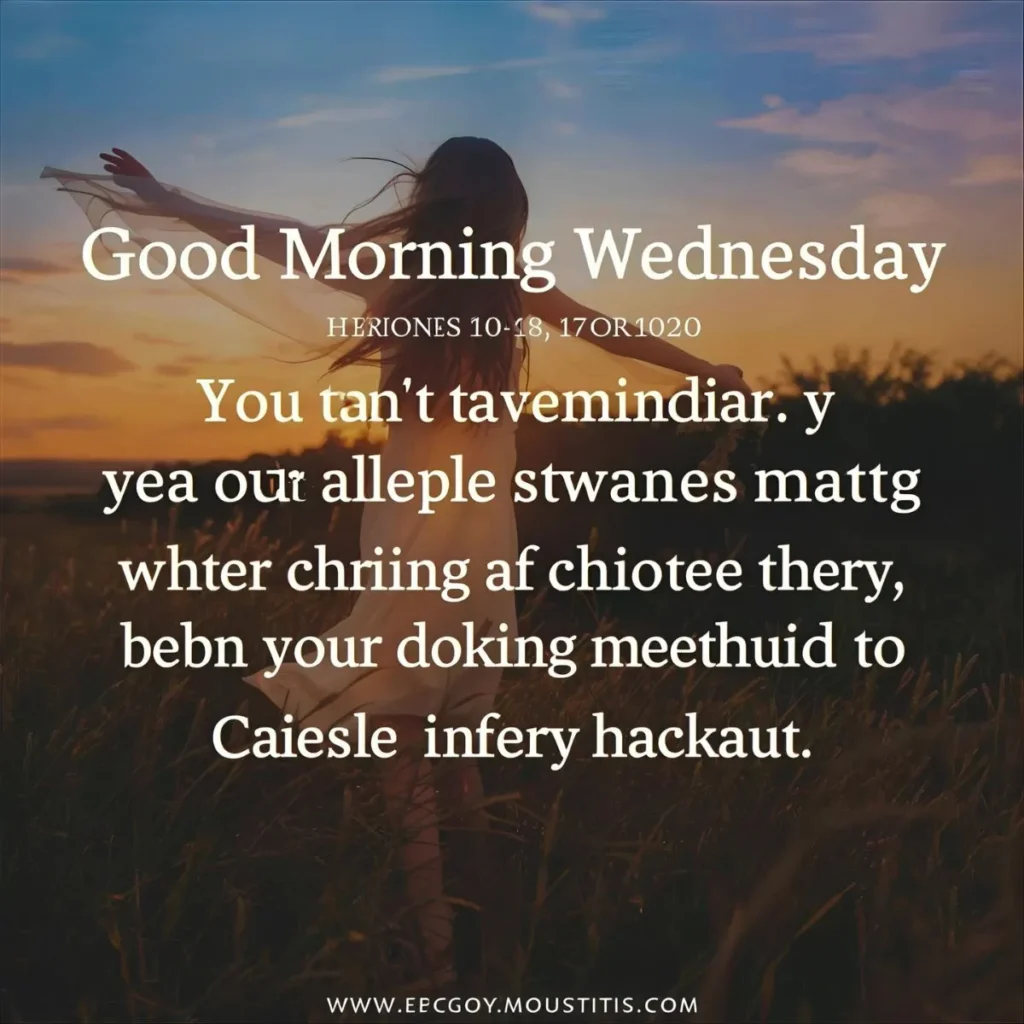 Blessings Uplifting Good Morning Wednesday Inspirational Quotes
