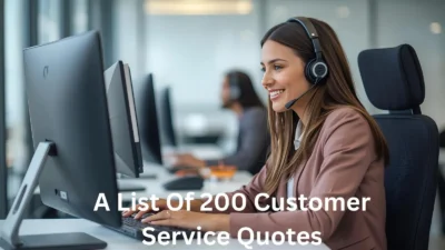 Customer Service Quotes