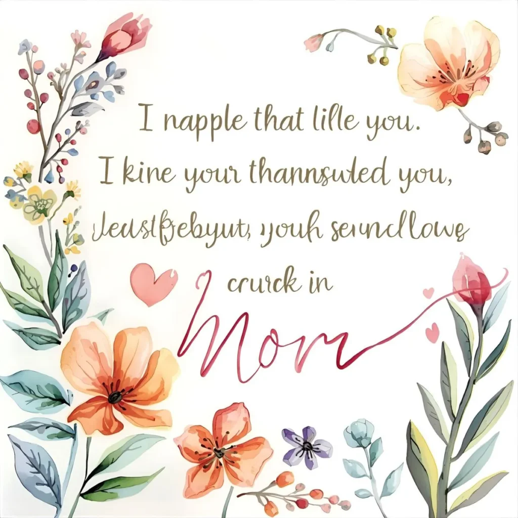 Emotional Birthday Card Touching Birthday Quotes for Mom