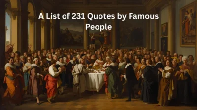 Quotes by Famous People