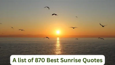 Sunrise Quotes